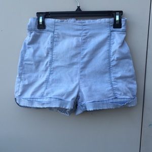 High waisted shorts