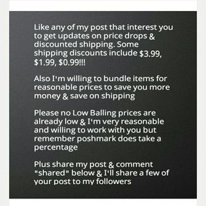LIKE SHARE POST COMMENT OFFER