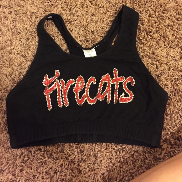 Cheer athletics Firecats bra-AS