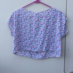 Floral Crop top