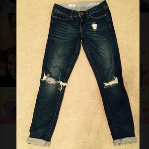 Gap Always Skinny Distressed Jeans
