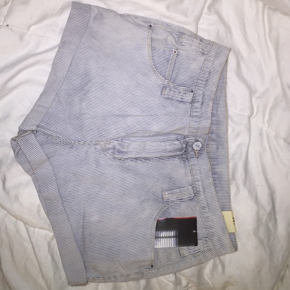 BDG high waisted pinstripe shorts