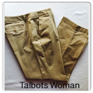 Talbots  Women's Petite khaki pant