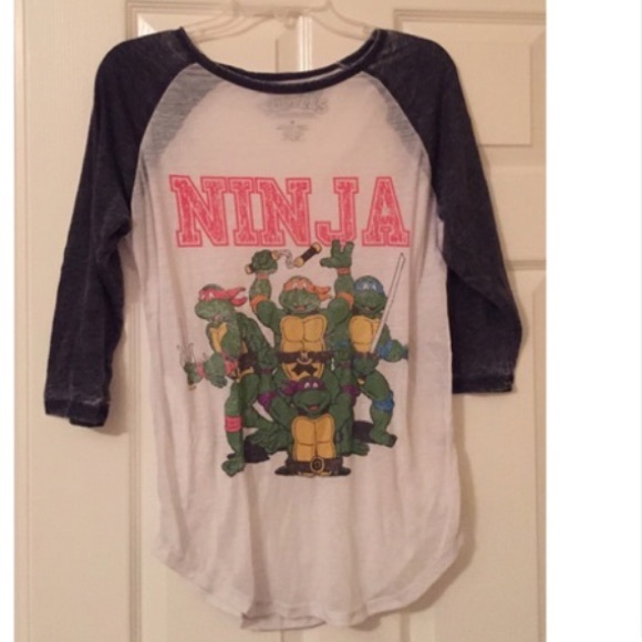LAST CHANCE Ninja Turtles Baseball Tee