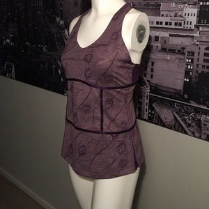 Lululemon Purple Yoga Top