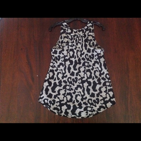 Animal Print Razor Back Top! - Picture 2 of 2