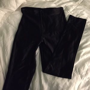 Full pant black disco pants American Apparel