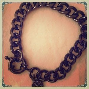 Marc Jacobs Dark Chrome Charm Bracelet 🎉🎈✨