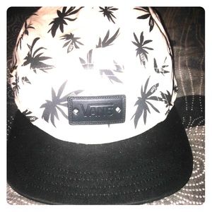 VANS 5 panel style weed palm tree hat