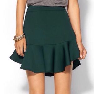 PIPERLIME Black Ruffle Skirt NWT!