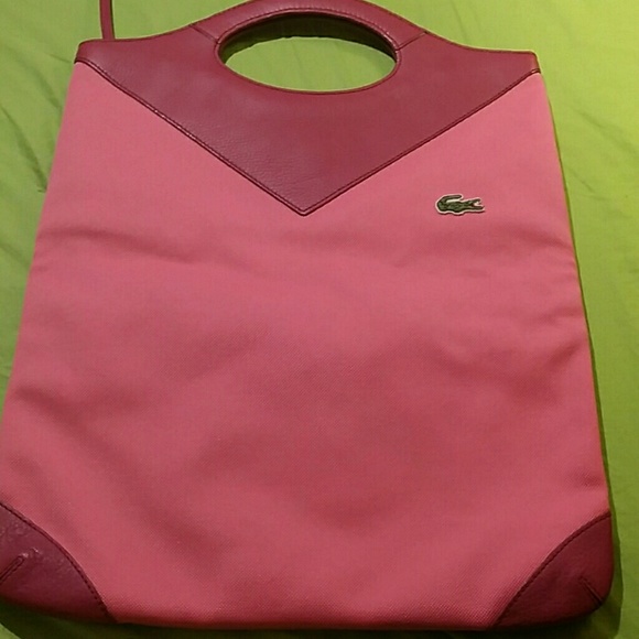 Lacoste Pink Hand Bag(nwot)
