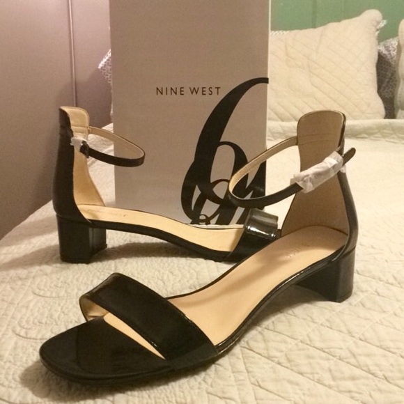 Nine West black heels
