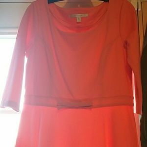 Lauren Conrad coral dress