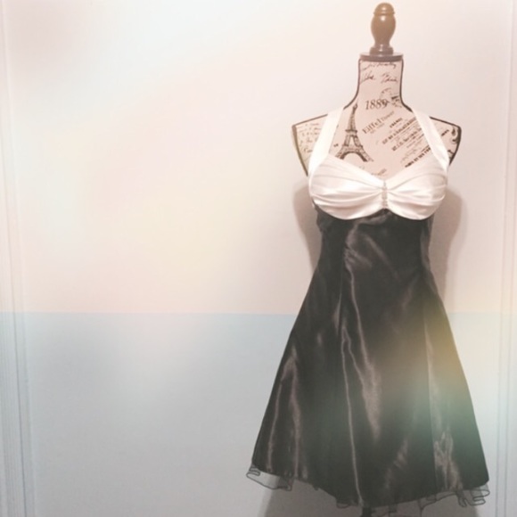 Tuxedo Party Dress