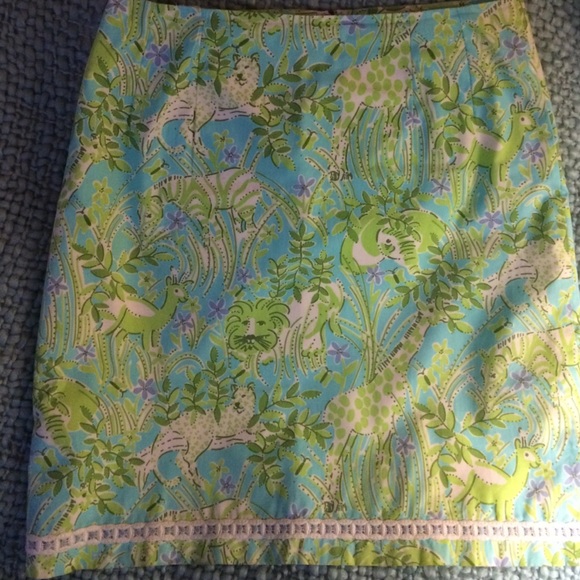 Lilly Pulitzer Dresses & Skirts - Lilly Pulitzer Hide & Seek Safari Skirt