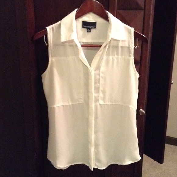 Cynthia Rowley White Blouse