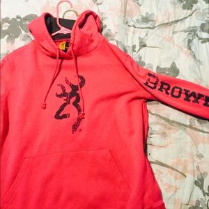 Pink hunting hoodie