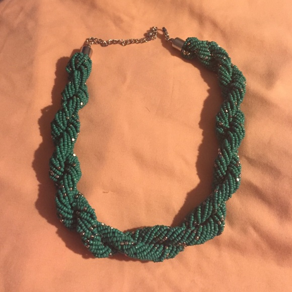 Teal necklace bought from H&M