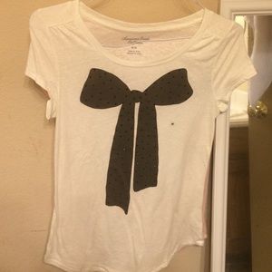 White short sleeve American eagle top!