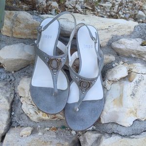 Grey ladies shoes
