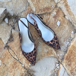 Women's shoes leopard print