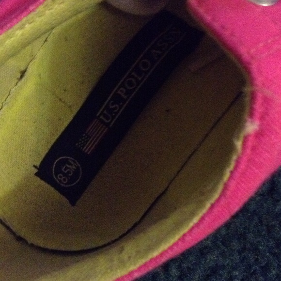 Pink polo canvas shoes - Picture 2 of 2