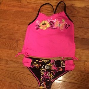 Swimwear. 3 piece Tankini - Girls