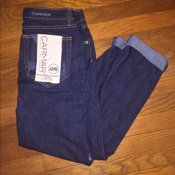 Carmar Denim Boyfriend Jeans Size 26