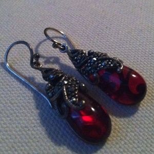 Art Deco style earrings