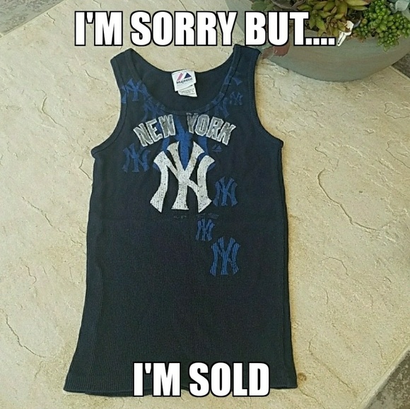 Majestic Tops - NWOT NY Yankees Tank Top