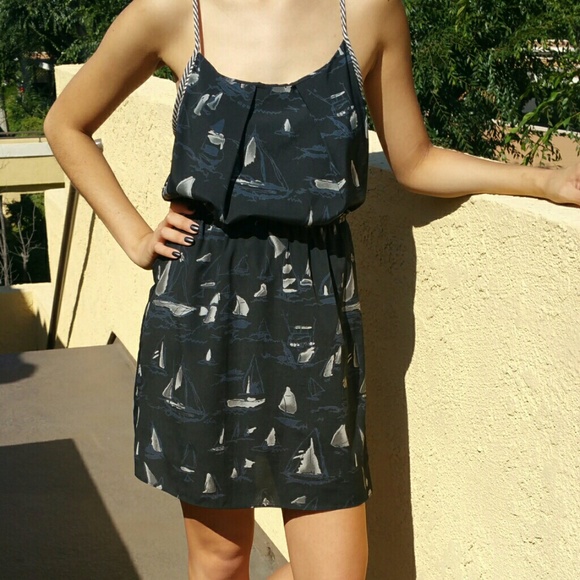 Sail Boat Sun Dress
