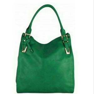 Authentic Green Faux leather handbag