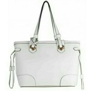 Authentic White Tote