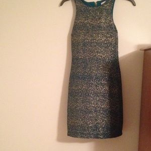 Speachless® gold shimmer dress size- 7