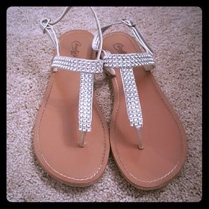 Diamond Candie's Sandals Size7
