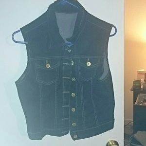 Denim vest