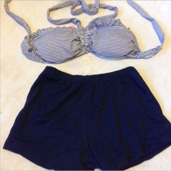 Three piece swim suit