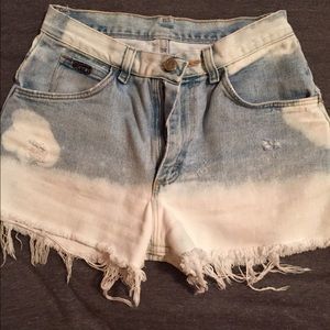 High waisted shorts