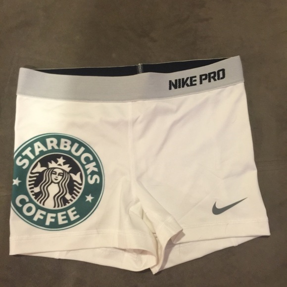 Nike Pants - Starbucks White Nike Pros