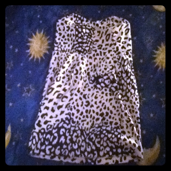 Silence + noise animal print dress