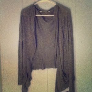 Soft grey cardi