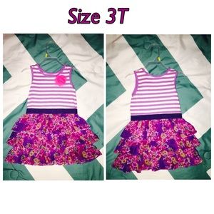Purple dress for toddler
