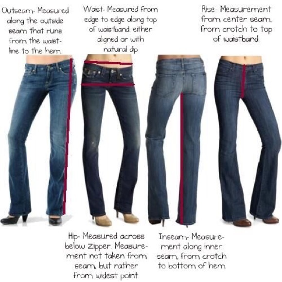 👖Measuring for online shopping👖 - Picture 2 of 2