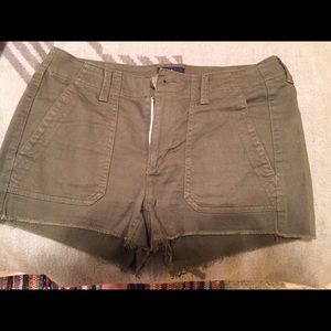 American eagle high waisted shorts