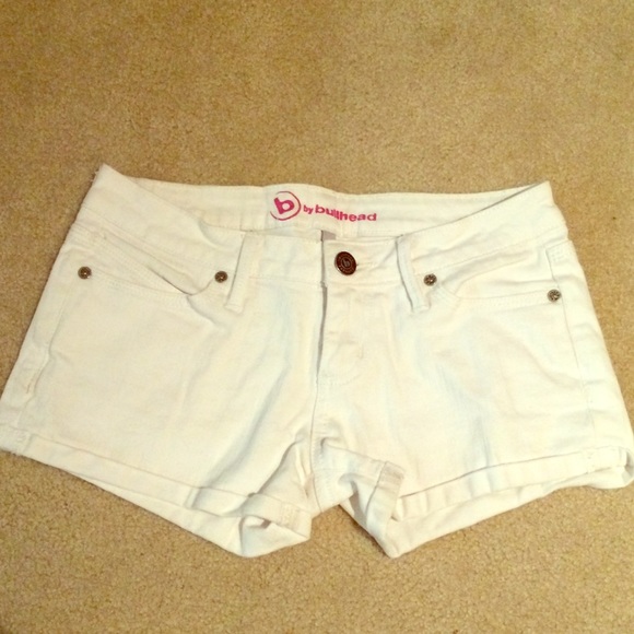 Pacsun Bullhead White Shorts
