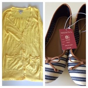 Shoes + Cardigan Bundle (RESERVED)
