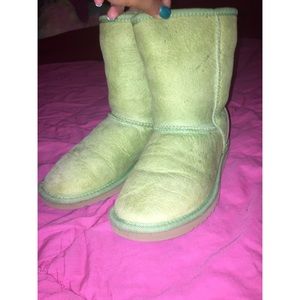 Lime green uggs!