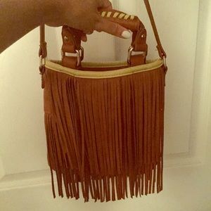 Steve Madden Fringe Crossbody