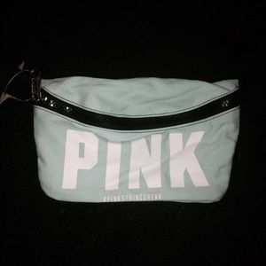 Light blue VS PINK fanny pack