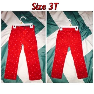 Toddler corduroy skinny pants